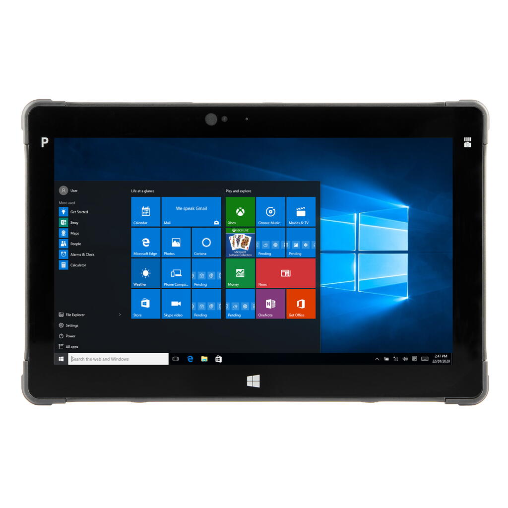 En tablet PC, modell FIDS Yona Black med windows