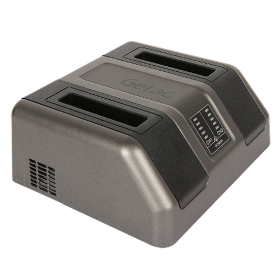 Extern Dual Bay huvudbatteriladdare