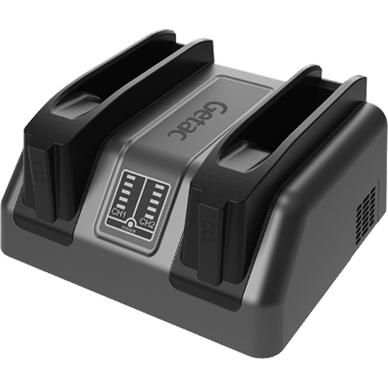 Extern Dual Bay-batteriladdare