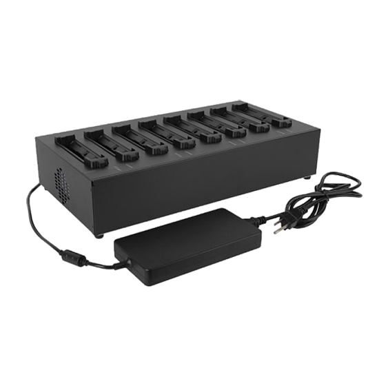 Multi-bay batteriladdare Eight Bay