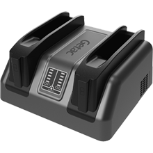 Extern Dual Bay-batteriladdare