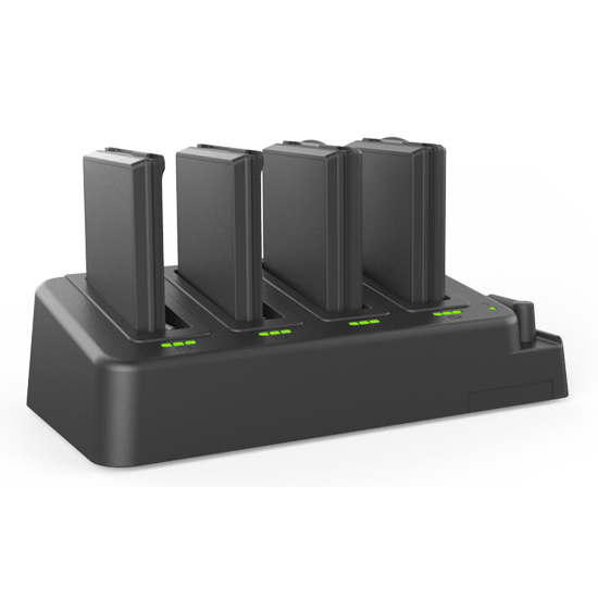 Batteriladdare, 4-facks
