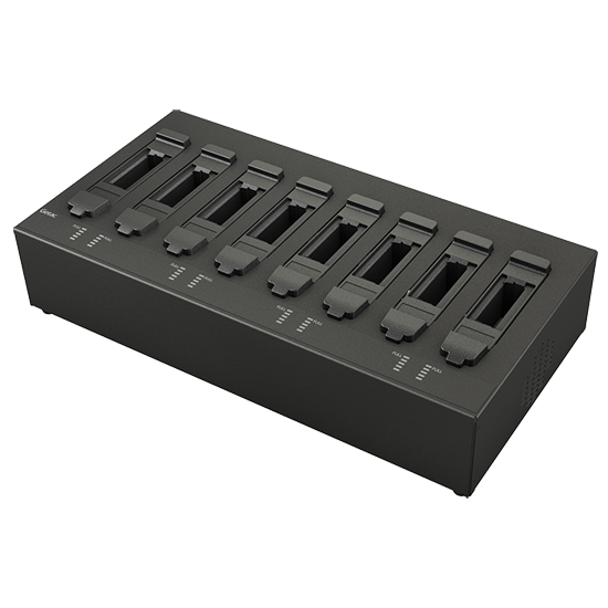 Multi-Bay Battery Charger Eight Bay
