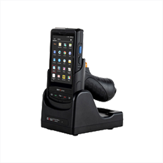 New Type Scanning Handle & 1-Slot USB Desktop Cradle